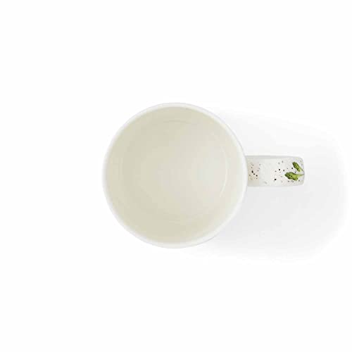 Royal Worcester Wrendale Designs 14 oz Mug, Grow Your Own with Bunny Illustration - Floral Animal Mug for Cottagecore Kitchens - Microwave, Dishwasher, Freezer Safe Fine Bone China Drinkware