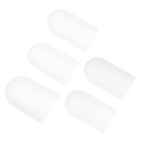 BUTIFULSIC Silicone Large Insulated Non-Slip Protective Covers for Thumb and Fingertips 5 Pack