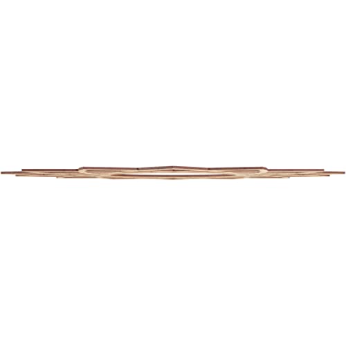 Image of Ekena Millwork 34 inchOD x 13 1 /8 inchID x 1 /4 inchT Eleanor Wood Fretwork Pierced Ceiling Medallion, Alder