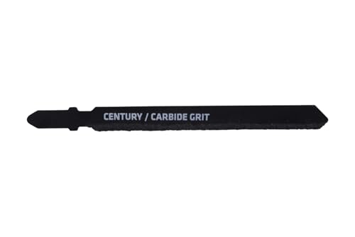 Century Drill & Tool 6430 Tang Shank Carbide Grit Jig Saw Blade, 4'