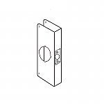 Don-Jo 4-10B-CW Oil Rubbed Bronze Door Wrap-Around for Cylindrical Door Locks with 2-1/8" Hole