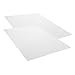 VALICLUD 2 Pezzi Targhette in Metallo per Sublimazione Piastra Alluminio Bianca HD per Foto Personalizzate DIY Pannelli Resistenti con Pellicola Protettiva Rimovibile per Stampe Colorate e immagine