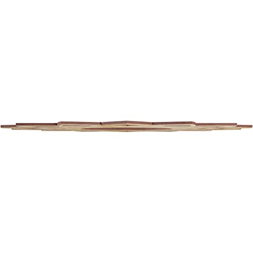 Image of Ekena Millwork 20 inchOD x 7 3 /4 inchID x 3 /8 inchT Eleanor Wood Fretwork Pierced Ceiling Medallion, Hickory