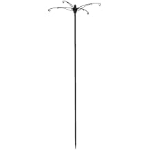 BirdsUP Versa Pole for 4 Bird Feeders, w/Bullseye Level and Torque Bar, 1-inch Diameter, 7.7ft Installed