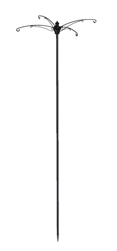 BirdsUP Versa Pole for 4 Bird Feeders, 1-inch Diameter, 4 Arms