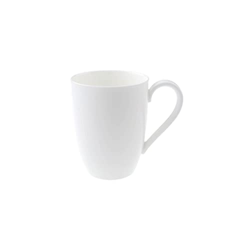 Villeroy & Boch Royal Coffee Mug, 350 ml, Premium Bone Porcelain, White, Multicoloured