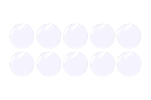 Shepherd Hardware 9966 3/4-Inch Surfacegard Non-Adhesive Round Transparent Bumper Pads, 10-Count #TOP4