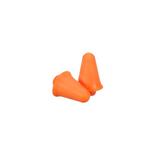 3M Replacement Pods for Banded Protector Model # 90537H1-DC, 2 Pairs (4 Total Pods), Noise Reduction Rating (NRR) 28 dB, Easy to Insert & Remove, Orange Ear Plug Replacements (90538-2-10DC)