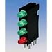 568-0202-122F, LED Quad-Level Uni-Color Green/Green/Green/Red 565nm/565nm/565nm/635nm 8-Pin Bulk (5 Items)