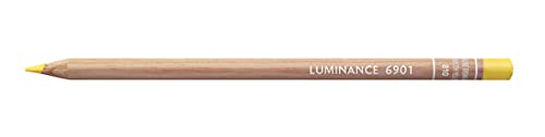 Image of CARAN DACHE LUMINANCE 6901 THE MOST LIGHTFAST PERMANENT COLOUR PENCIL EVER DESIGNED FOR PROFESSIONAL ARTIST (BISMUTH YELLOW)