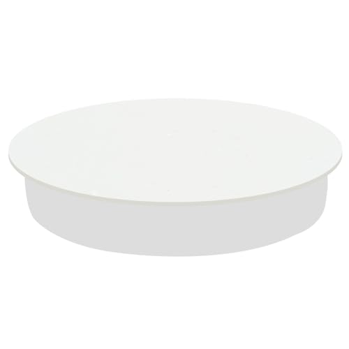 Mewflew PVC-Rohr Endkappe, 50mm,110mm Innendurchmesser, Robuste Weiße Abdeckung für PVC-Rohre - Ideal für Sanitär, Garten- und Bauanwendungen (110mm)