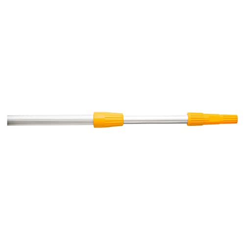 HARDY WORKING TOOLS Aluminium Tige télescopique avec Support pour Rouleaux de Peintre 1,1 m - 2 m,...