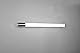 Trio Leuchten LED Bad Wandleuchte Piera 284077906, Kunststoff chromfarbig, inklusiv 16 Watt LED, Schalter, Steckdose, Chrom