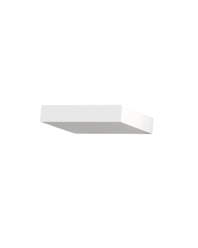 Applique LED Fabas Luce Guia luminaire mural aluminium blanc IP20 pour salon