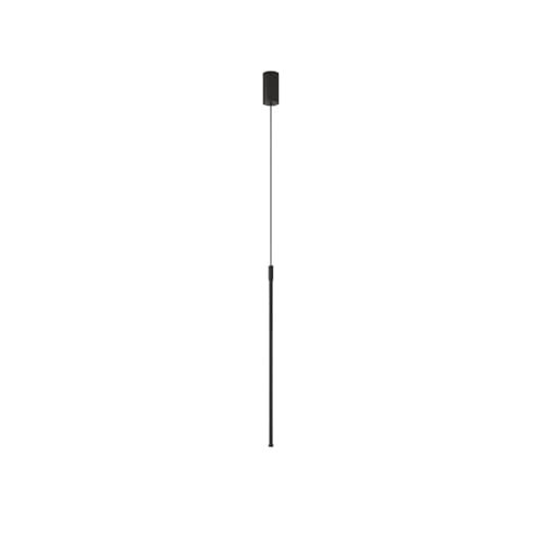 Luminaires suspendus minimalistes au design épuré et finition noire haut de gamme