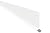Schluter Designbase-SL Wall Base Profile - Decorative Finish for Floors and Walls - Aluminum, 2-3/8"Height, 8', 2-1/2"Length, Matte White - DBSL60MBW