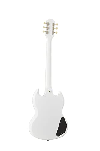 Epiphone SG Standard (left-handed) Alpine White - Les Beatles, Paul McCartney, John Lennon, RIngo Starr, George Harrison Epiphone SG Standard (left-handed) Alpine White – Image 3
