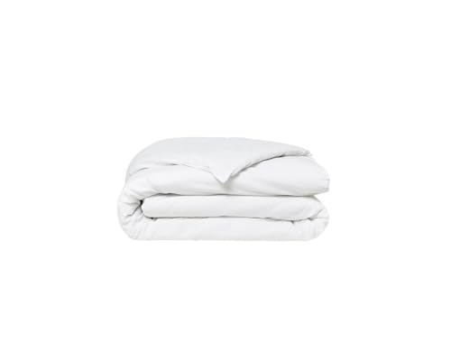 Today Housse de Couette 240X260 2 Personnes Coton Craie, Blanc