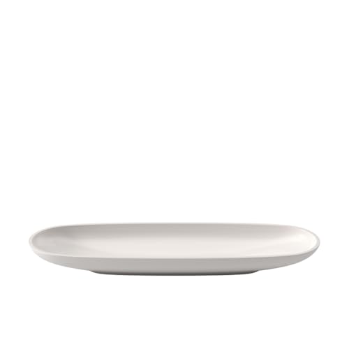 Villeroy und Boch - Artesano Original Obstschale, Schale aus Premium Porzellan, Teil der Etagere, weiß, 55x17cm