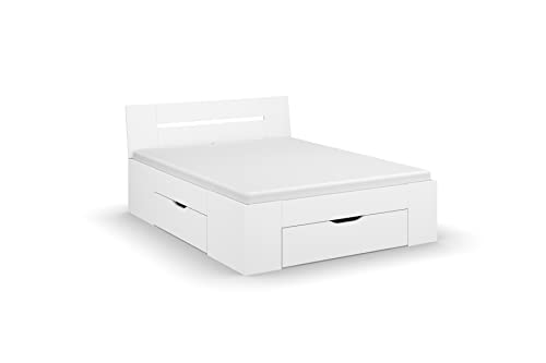 Rauch Möbel Tinda Bett Stauraumbett mit 3 Schubkästen und 1 Nachttisch in...