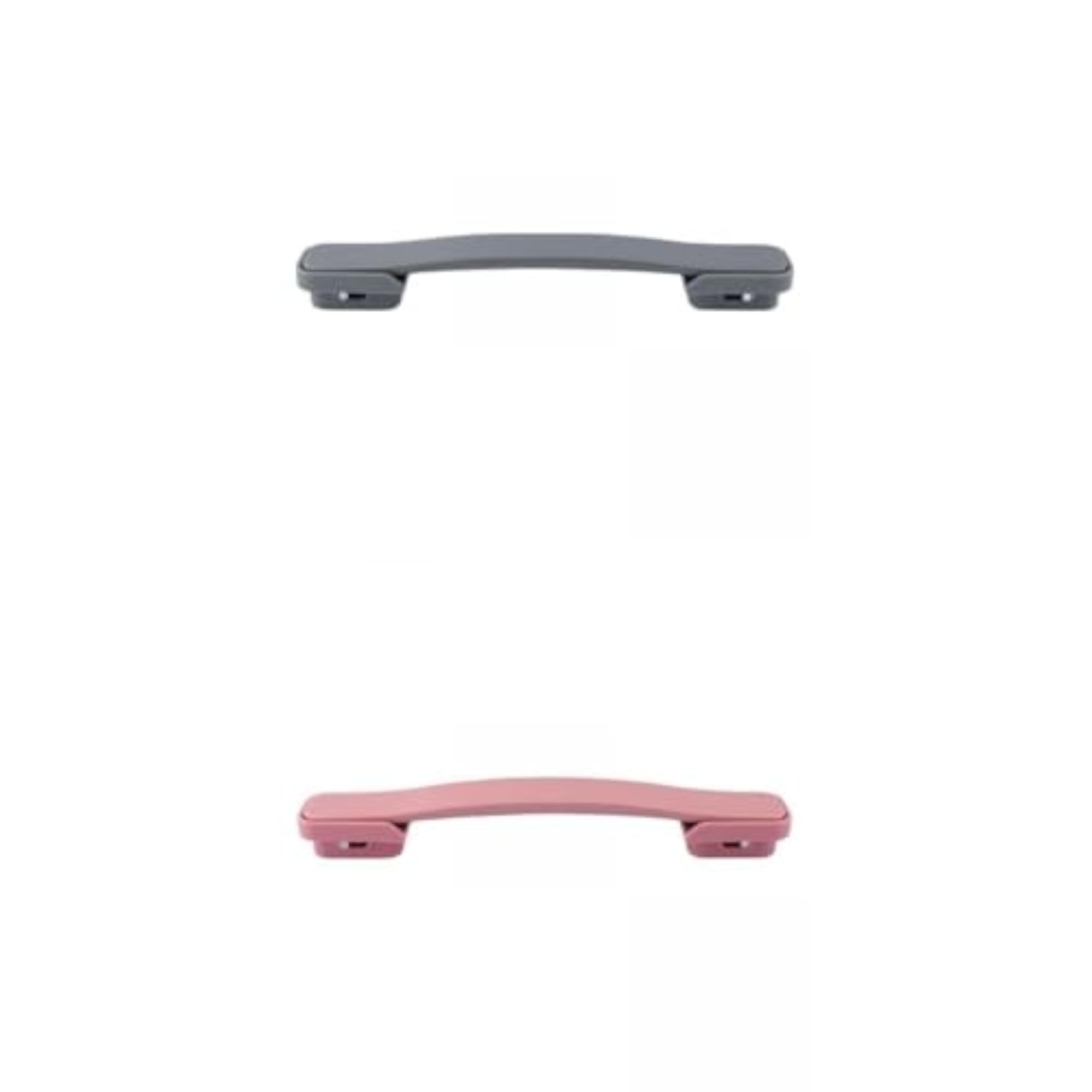 Portable Carry Handles for Suitcase, Gray and Pink, 2pcs