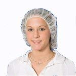 24 in. White Bouffants, 1000/Case