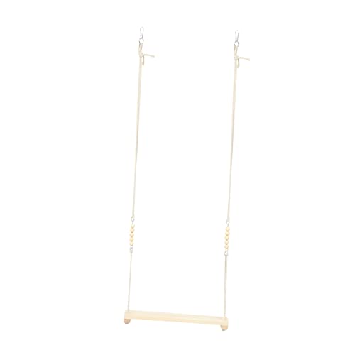 MERRYHAPY Parrot Swing Ladder Swing for Parrots Chickens Birds Climbing Rack for Exercise Entertainment Durable Fun Perch