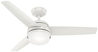 Hunter Fan Company 54211 Midtown Ceiling Fan, 48, Fresh White Finish