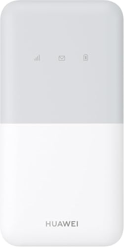 HUAWEI 4G Mobile WiFi 5, E5586, router Wi-Fi portatile Cat.4, Hotspot mobile con scheda SIM, LTE 200 Mbps in download/105 Mbps in upload, 30 Mesi di Garanzia