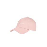 Tommy Jeans TJW Linear Logo 6 Panel cap AW0AW16868 Coperchio, Beige (Delicate Pink), OS Donna