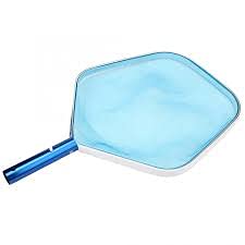 Helix Swimming Pool Blue Plastic Leaf Rake Mesh Net Skimmer Clean Shallow Water Leaves Net Cleaning Swimming Pool Tool Pond Dredge Leaf Skimmer Net with Aluminium Frame-image-40