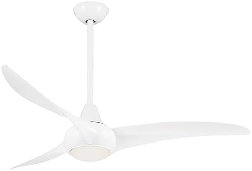 Minka-Aire F844-WH, Light Wave, 52" Ceiling Fan, White