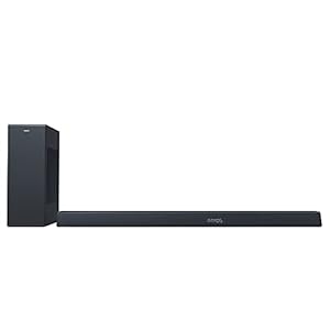 Philips B8805/10 SoundBar met Draadloze Subwoofer (3.1-Kanaals, Bluetooth, 400 W, Dolby Atmos, HDMI eARC, DTS Play-Fi Compatibiliteit, Spraakassistenten, Klein Formaat) – 2020/2021 Model