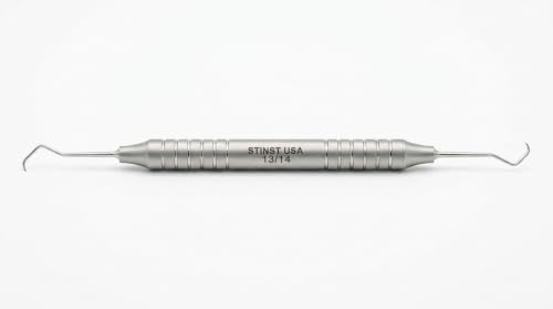 Dental Periodontal Scaler McCall 13S-14S, Universal Handle 10 Manual Hand Instrument image 4