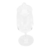 IWOWHERO Professionelles Whiskey Tasting Glas Kristallglas mit Deckel Eleganter Tulpenform Whisky...