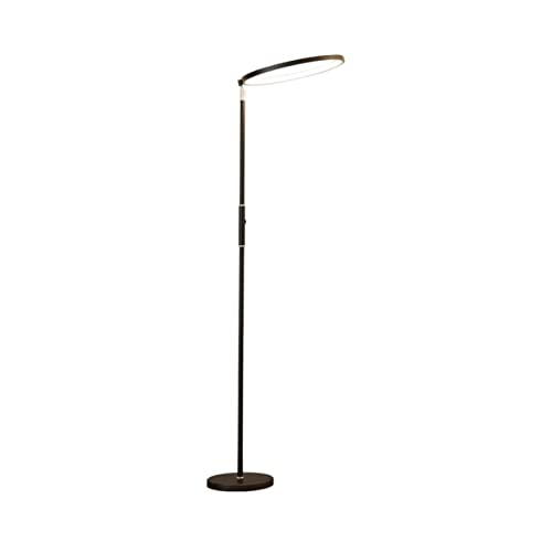 Luz ambiental y lámpara de mesa de noche vertical para dormitorio moderno