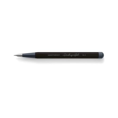 Image of LEUCHTTURM1917 0.7mm Mechanical Pencil Drehgriffel No.2 Black | Clutch Lead Pencil, HB Graphite, Twist Mechanism, Drehgriffel No. 2, Stationery Gift, Journal Pencil