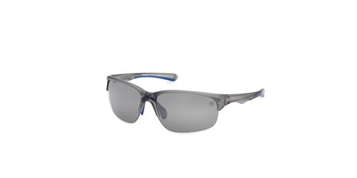 Lunettes de soleil Timberland TB00082 gris brillant homme taille 67 13 130