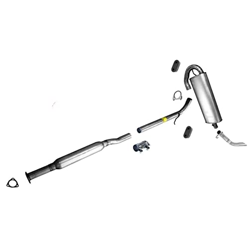 Replacement Part For 05-09 Equinox Torrent 3.4L AP Brand Exhaust Muffler System Pipe Made In USA