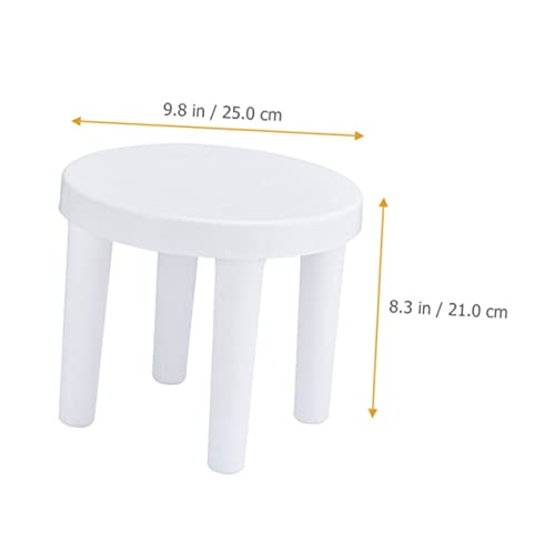 Totority Banco De Banheiro Infantil Banquinho Para Descanso De Pé Infantil Banquinho Infantil De Plá
