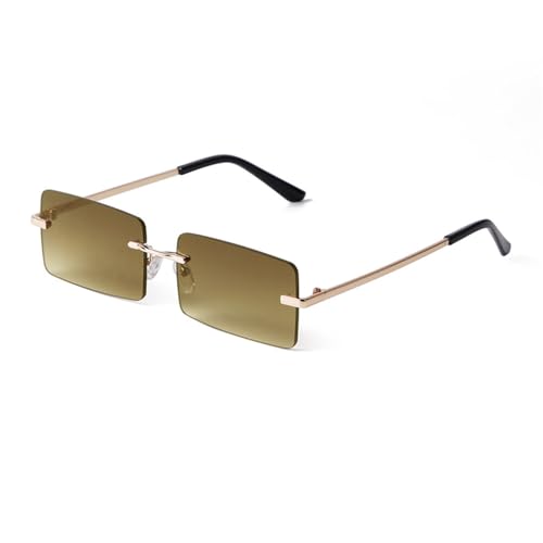Lunettes de soleil rectangulaires pour terrasses et sorties urbaines