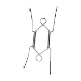 [Support à ressort] : le support de crochet à ressort peut être ajusté pour s'adapter à la taille de vos assiettes, ce qui en fait un outil polyvalent pour présenter des assiettes.