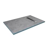 MARWELL – MARWELL Duschelement 90 x140 x 4 cm direkt befliesbar mit in