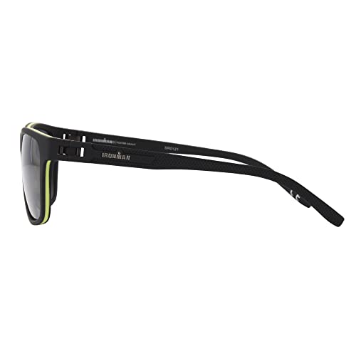 Ironman 2003 Way Sport Sunglasses for Men, Black/Yellow, 56mm by IRONMAN - Used condition - Image 4