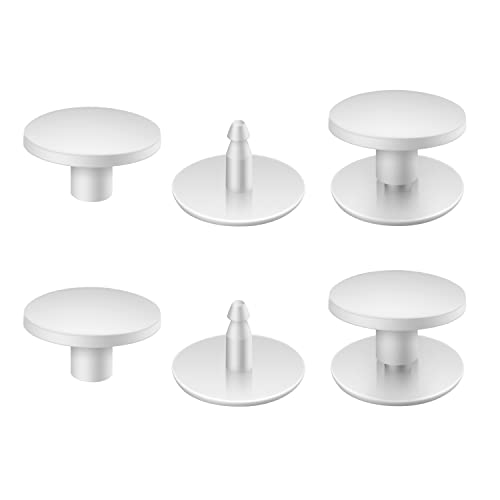 TOYMIS 4 Sets Replacement Rivets for Bogg Bag Handle, Replacement Rivets for Beach Bag Neoprene Tote Bag Straps Standard and Oversized XL Rubber Pool Bag, Women