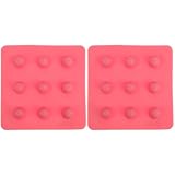 2 Pièces Module Intrapéritonéal Laparoscopique Laparoscopie Silicone Simulation Chirurgie Humaine Tissu Tissus Corporels