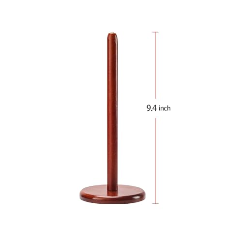 Image of ARTOWELL Yarn Holder Replacement Spindles, Compatible Accessory for ARTOWELL Yarn Holder Asin:B0CQGKF6PB (1-Pack, Mahogany-Colored Finish)