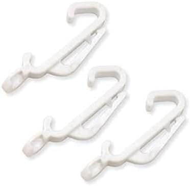 White PVC Track Up To 420cm (Gliders 10 Pack)