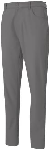 PUMA mens Jackpot 5 Pocket 2.0 Golf Pants, Quiet Shade, 32W x 32L US