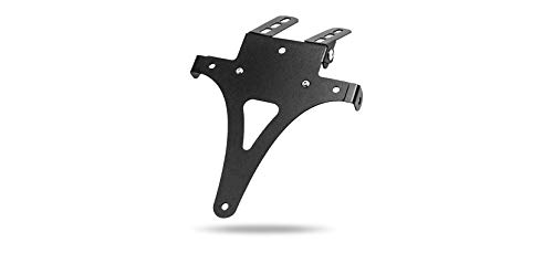 Portamatrículas moto Cafe Racer Arrow plegable accesorio universal Scrambler custom